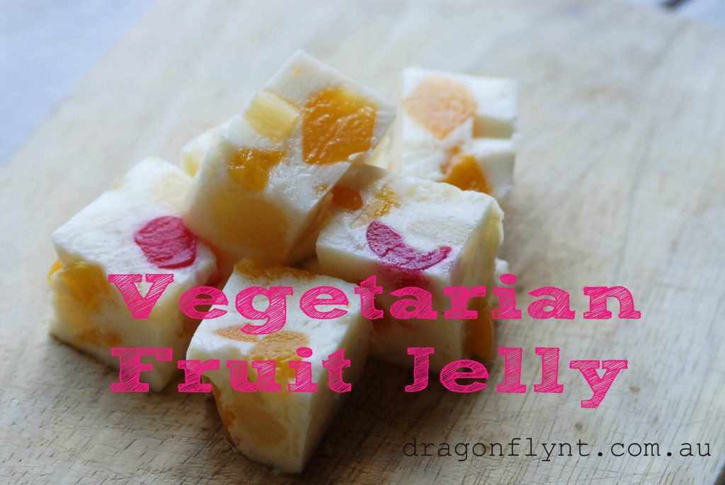 Vegetarian fruit jelly